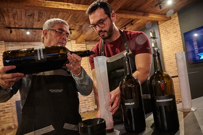 Make Your Own Wine & Guided Vineyard Tour - The best part: blending your own red wine
