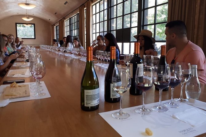 New Concha y Toro Tour Marques with class, extra tasting y food - What this Concha y Toro tour really offers