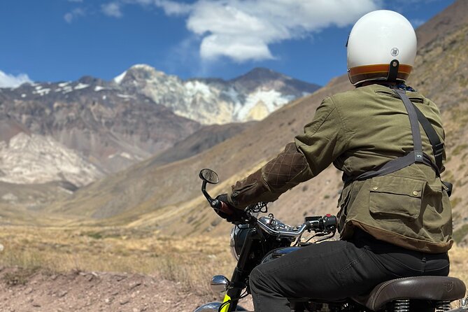 One Day Vintage Motorbike Trip into Cajón del Maipo - What the $210 price really covers