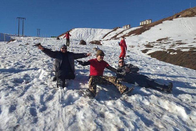 Panoramic Tour, Farellones & Valle Nevado. - Climbing toward Valle Nevado