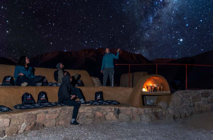 Pisco Elqui: Mountaintop Stargazing and Night Portrait - A pisco sour and a mountain evening