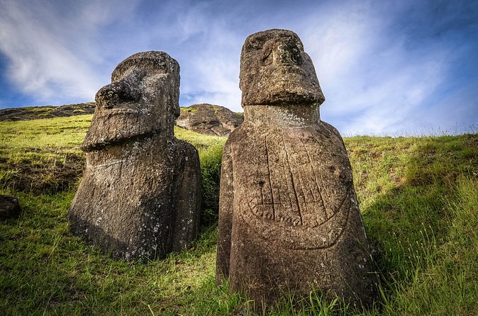 Private Full-Day Easter Island Moai Monuments Tour - One Makihi and the cost of unrestored sites