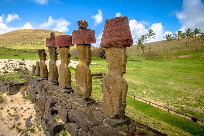 Private Full-Day Easter Island Moai Monuments Tour - Anakena Beach: royal scenery with moai