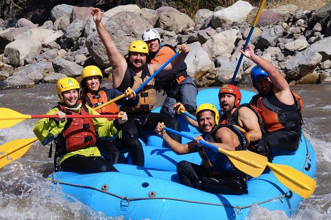 Private Full Day Rafting and Wine From Santiago - Concha y Toro after the rapids