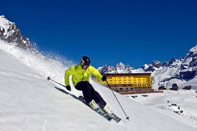 Private Full-Day Tour: Portillo Ski Center and Inca Lagoon from Santiago - Los Andes and the route toward Aconcagua