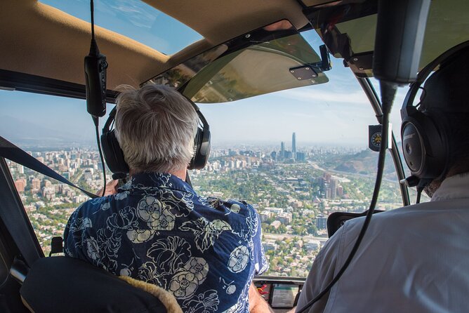 Private Helicopter Tour above Santiago with hotel transport - Key points to know before booking