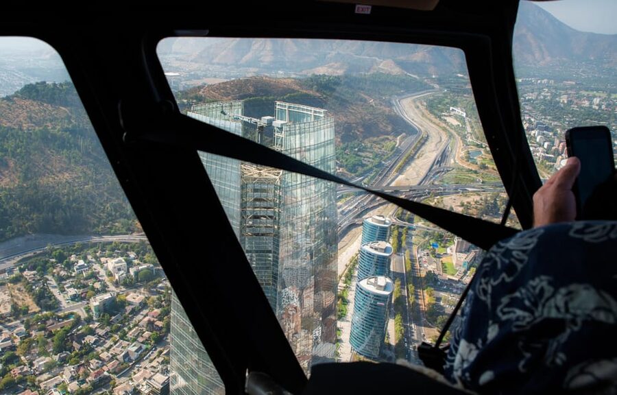 Private Helicopter Tour above Santiago with hotel transport - Should you book this private Santiago flight?