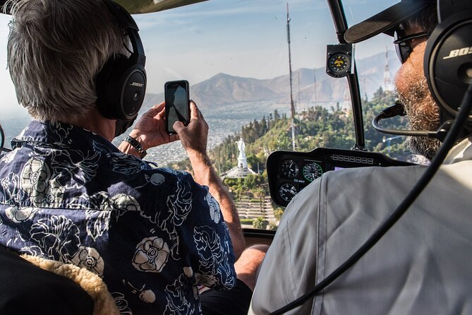 Private Helicopter Tour above Santiago with hotel transport - Why a private flight changes your view of Santiago