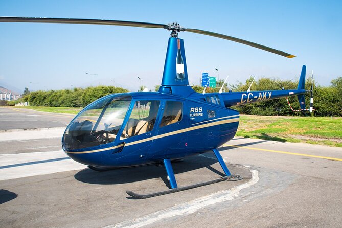 Private Helicopter Tour above Santiago with hotel transport - Sky Costanera, Santiago’s 62-floor marker