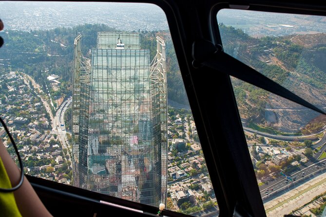 Private Helicopter Tour above Santiago with hotel transport - The National Stadium and Chilean football