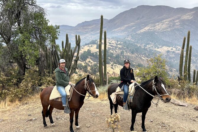 Private Horse Riding with Cheese and Wine in the Andes - Key points at a glance