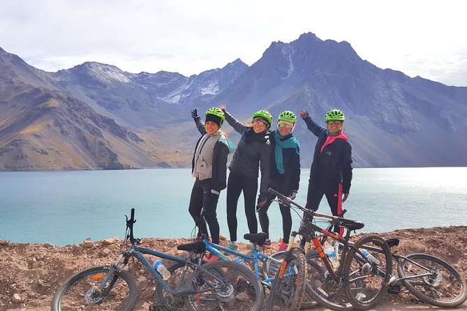 Private Mountain Bike Tour to El Yeso Reservoir and Maipo Valley - Arriving at El Yeso Reservoir above 2,500 meters