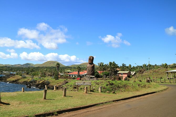 Private Tour in Hanga Roa the only city of Rapa Nui - Starting at the Church of Rapa Nui