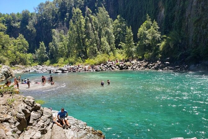 Private Tour Siete Tazas from Santiago - Seven pools and cascading water at Radal Siete Tazas