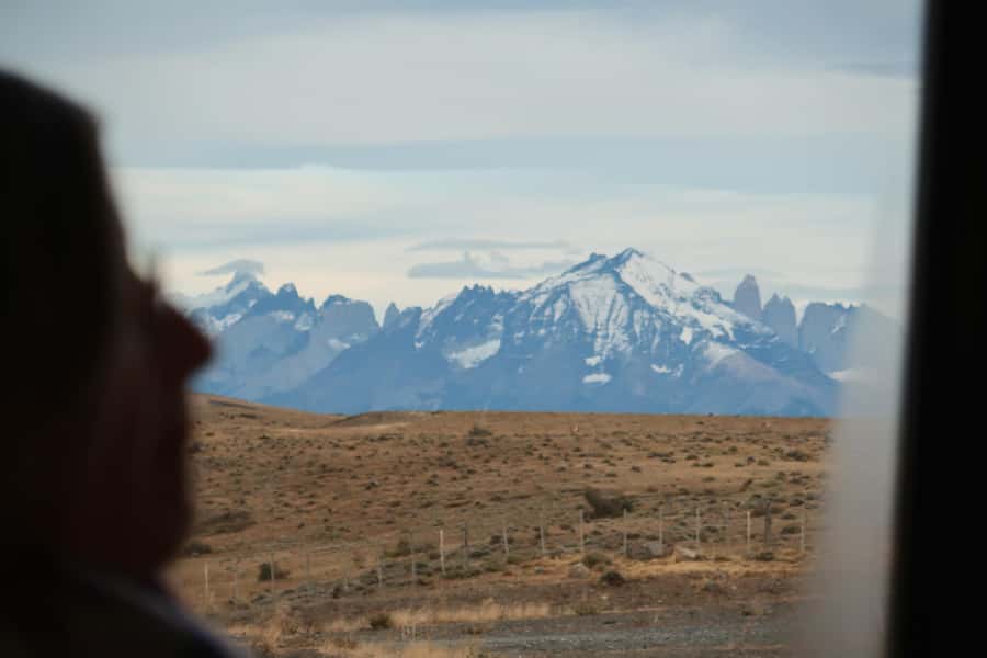 Puerto Natales: Full Day Torres del Paine + Milodon Cave - The Cuernos viewpoint and the ride back