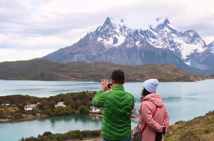 Puerto Natales: Private Full Day Torres + Milodon Cave - Leaving Puerto Natales for the park