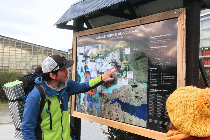 Puerto Natales Trekking Base Torres - The long descent back to the Welcome Center