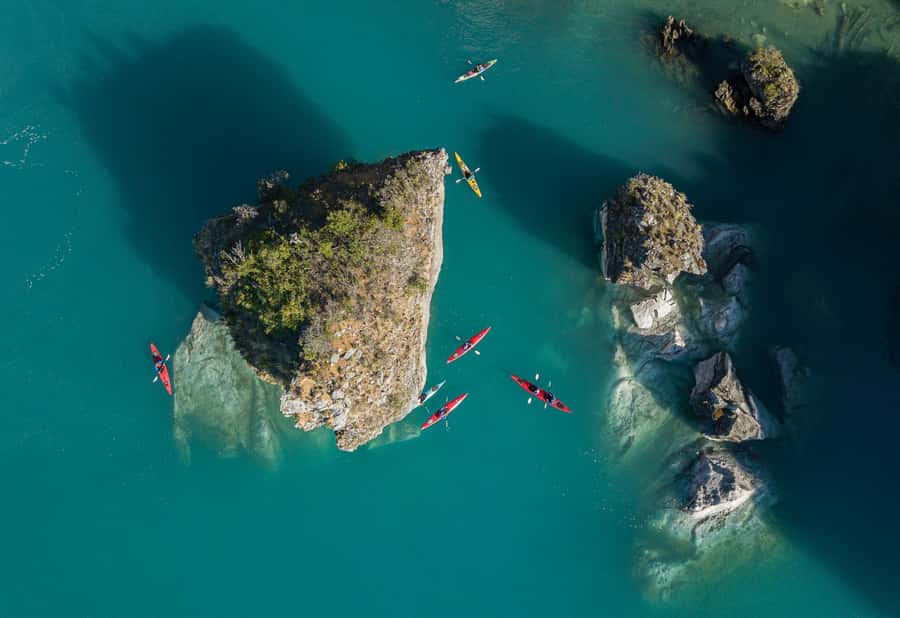 Puerto Rio Tranquilo: Kayak Tour to the Marmol Chapels - Returning to shore and Puerto Río Tranquilo