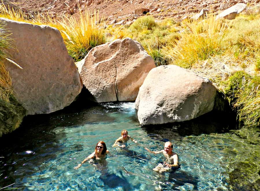 Puritama Hotsprings AM or PM - Seven Pools, Warm Water, and Family Appeal
