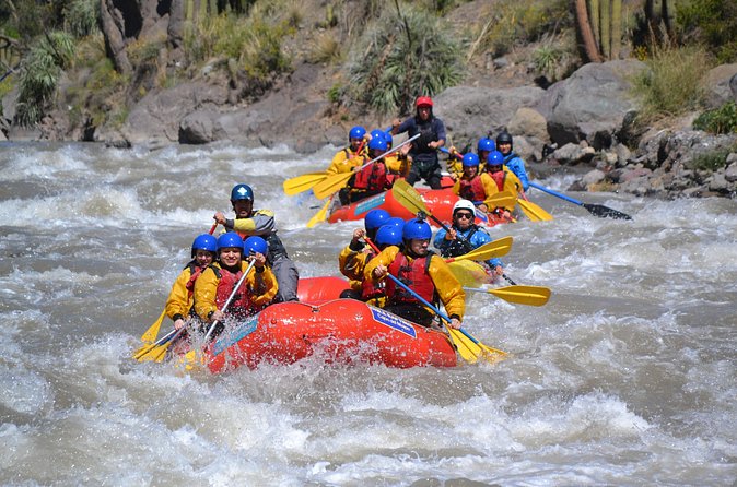 Rafting Adventure in the Maipo Cajon - The one-hour Maipo River descent