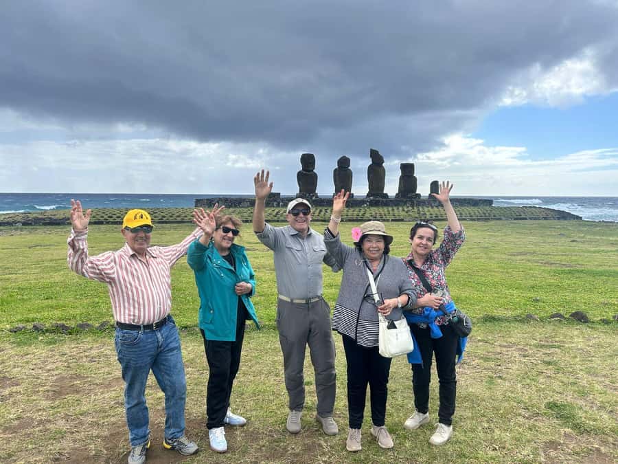 Rapa Nui: 3 Excursions with Hotel Transfers - Second half-day: Puna Pau, Ahu Akivi, and Tahai