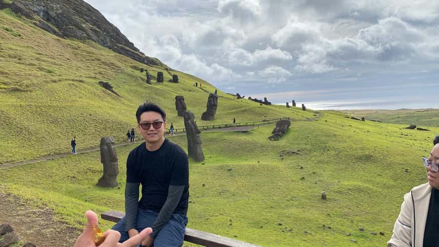 Rapa Nui: 3 Excursions with Hotel Transfers - Ahu Tongariki and its 15 restored moai