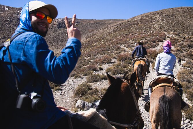 Ride in the semi-private Andes with roast - The 90-minute climb to the Alemán refuge