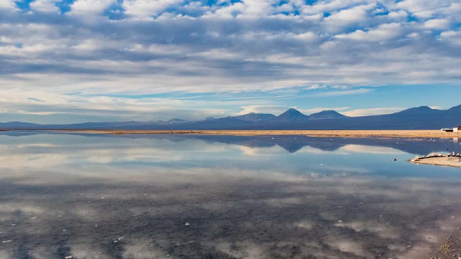 Salar de Atacama and altiplanic lagoons - Socaire and its cultivation terraces