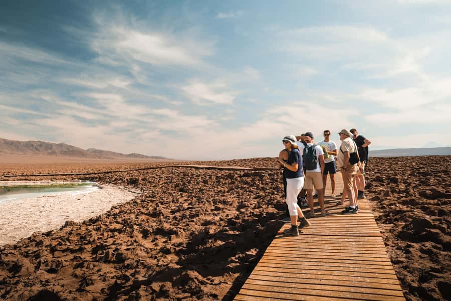 San Pedro Atacama: Baltinache Lagoons - Leaving San Pedro for the salt country