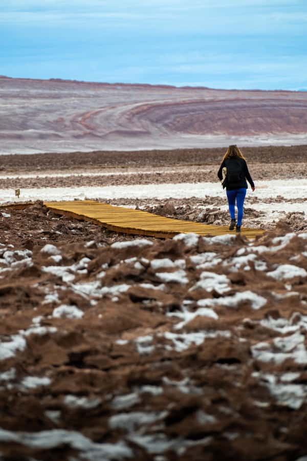 San Pedro Atacama: Baltinache Lagoons - What floating in the brine feels like