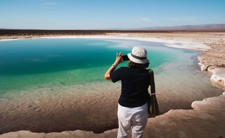 San Pedro Atacama: Baltinache Lagoons - The Magic Bus stop and a desert breakfast