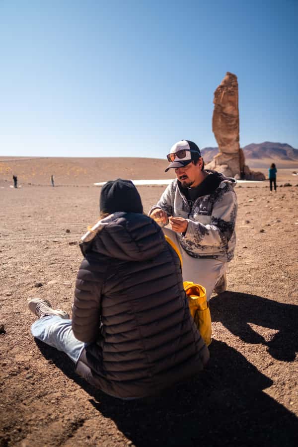 San Pedro de Atacama: Atacama Desert and Salt Flats Day Trip - Quepiacó River and a desert ecosystem