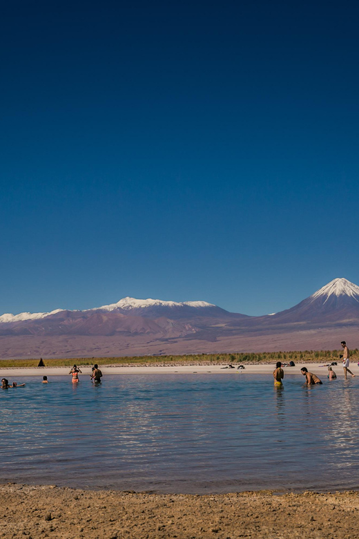San Pedro de Atacama: Cejar Lagoon, Tebenquiche & Ojos Salar - Sunset colors at Tebenquiche Lagoon