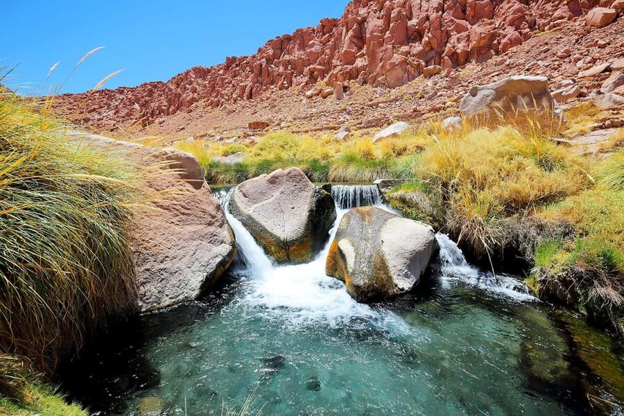 San Pedro de Atacama: Puritama Hot Springs - Seven pools and water at 28°C to 31°C
