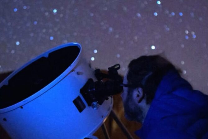 San Pedro de Atacama: Stargazing + Hot Drinks - Using the laser pointer to find the Southern Hemisphere sky