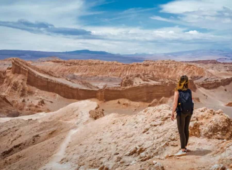 San Pedro de Atacama: Valle de la luna - Salt of Sal and the first unusual formations