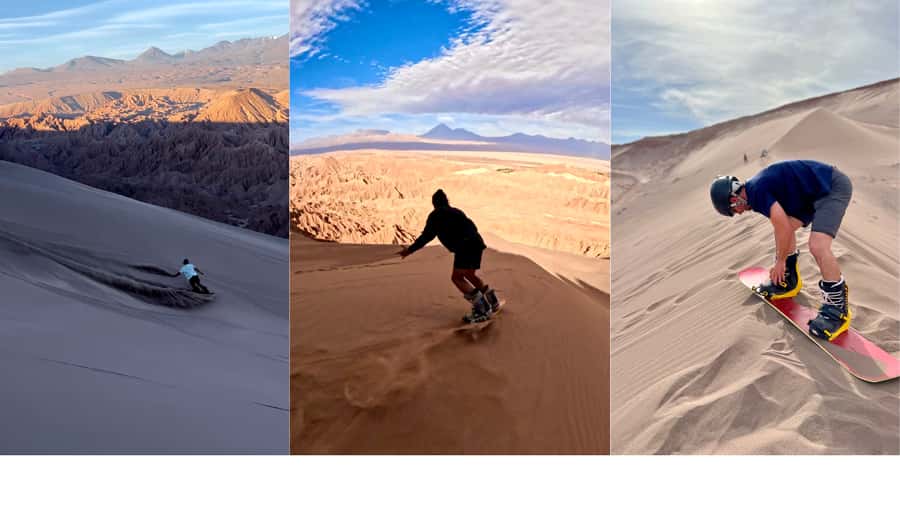 Sandboarding Tour in San Pedro de Atacama, Chile - Starting small, then moving to larger dunes
