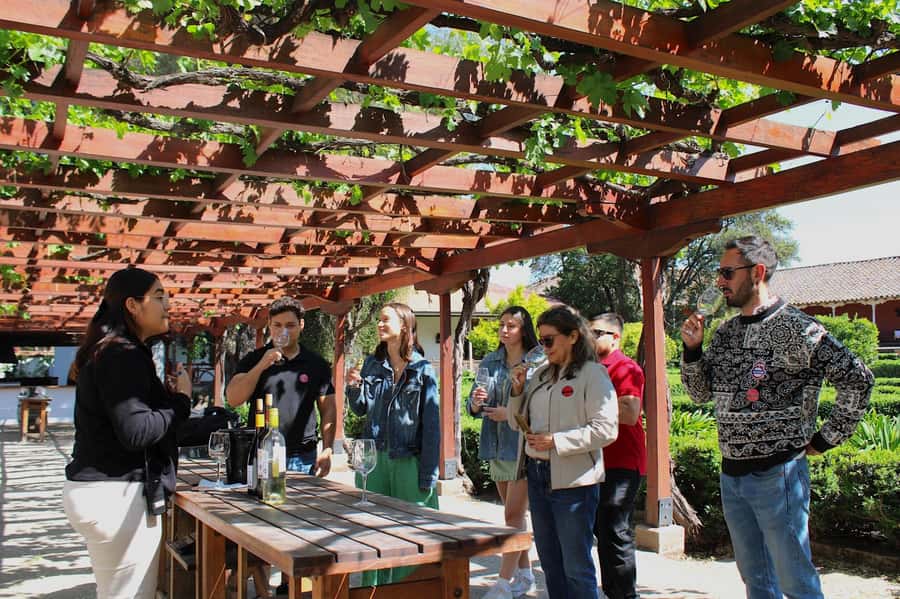 Santa Rita Vineyard Tour with Lunch, an Unforgettable Day! - Centennial Park, the chapel, and the first look at Santa Rita