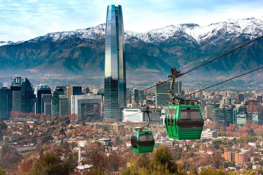 Santiago: 1-Day Hop-On Hop-Off Bus and Cable Car Ticket - Stops 8, 9, and 10: the river, Costanera Center, and Las Condes