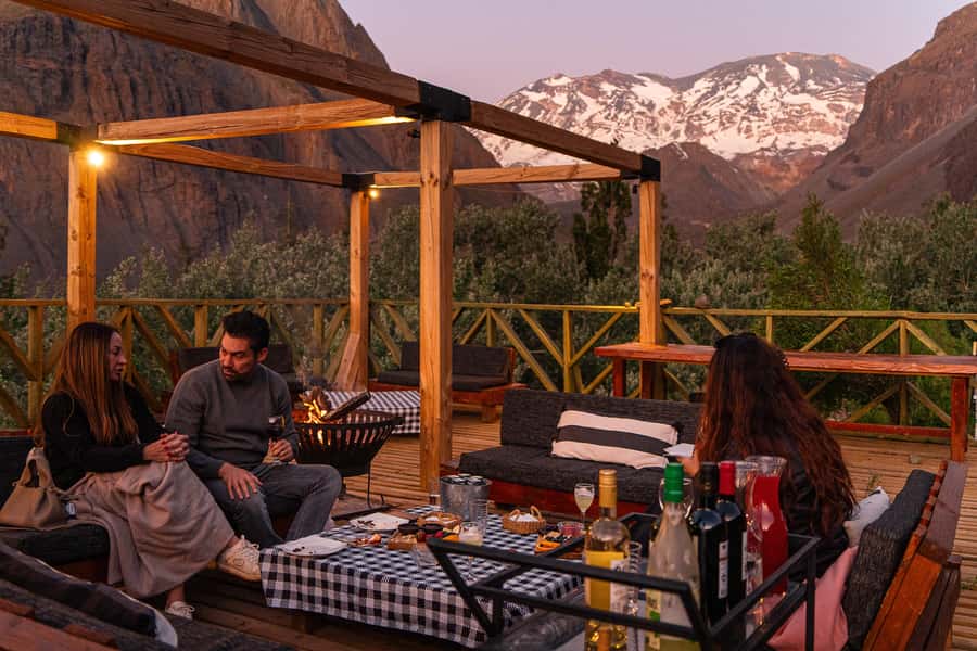 Santiago: Cajón del Maipo Hot Springs & Chilean Barbecue - Key points to know before you book