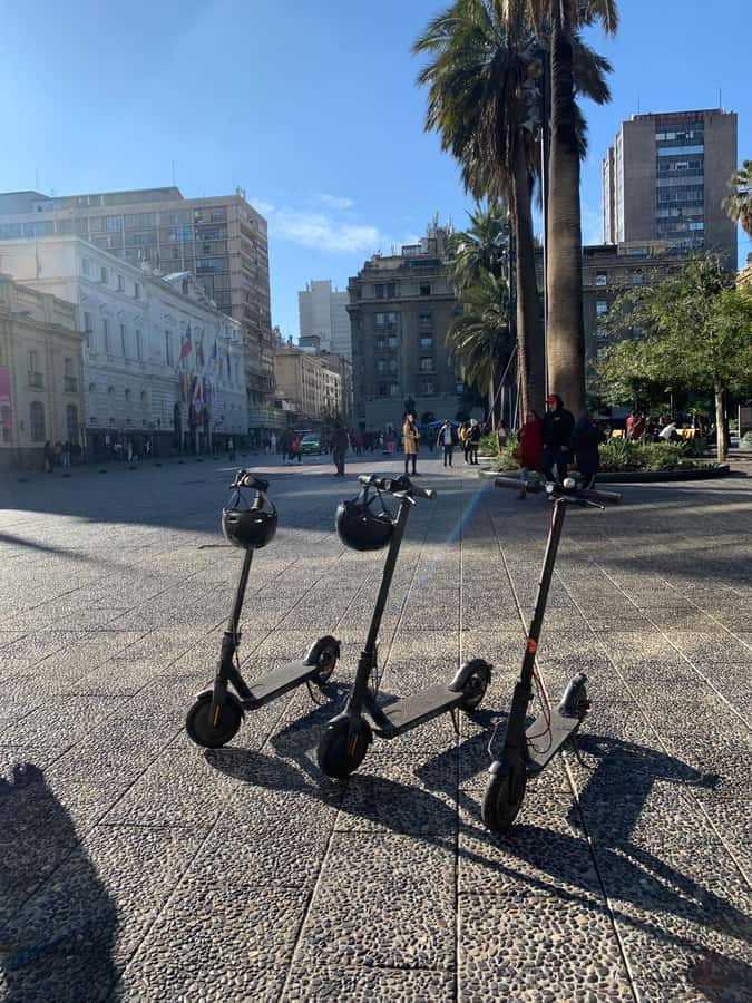 Santiago: Electric Scooter City Tour with Lunch - Starting at Av. Ejército Libertador 6