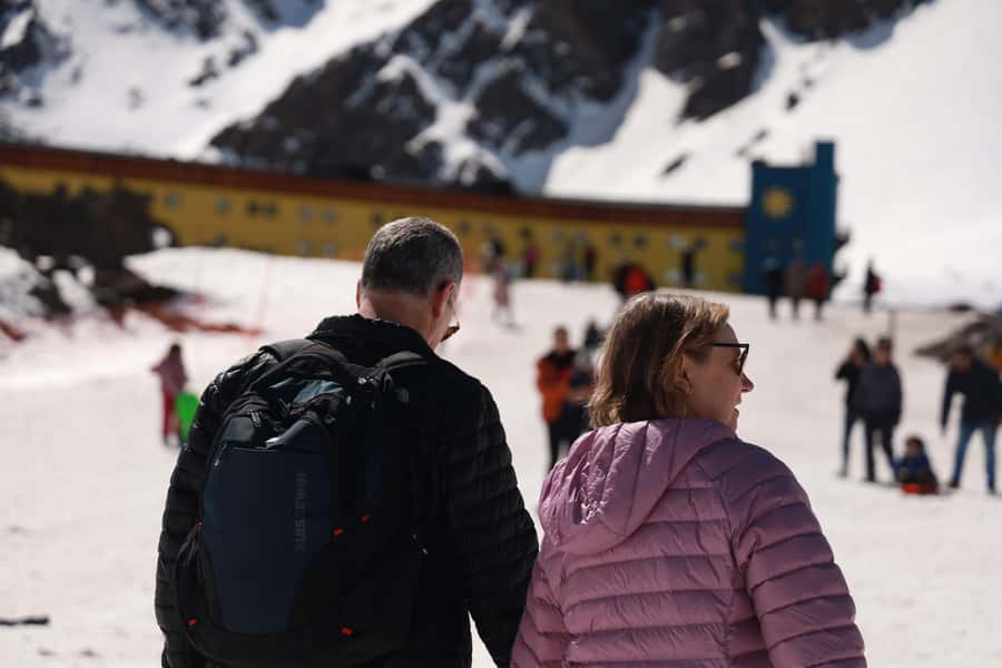 Santiago: Full day tour in Portillo and Laguna del Inca - Portillo Ski Center gives the day its Andean setting