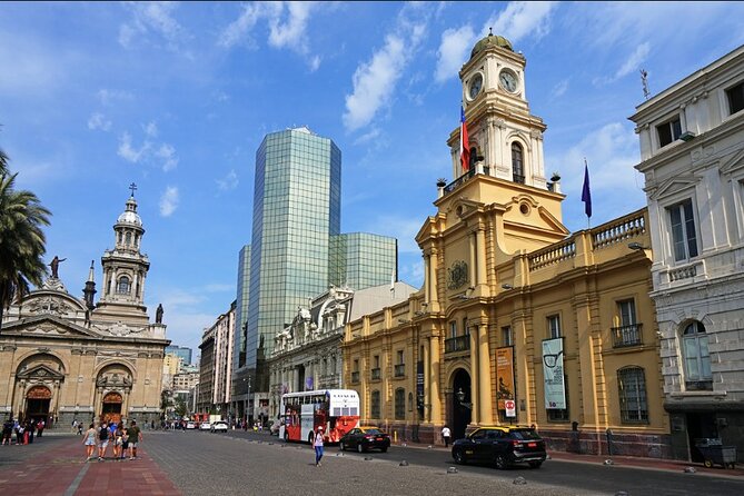 Santiago: Half-Day Sightseeing City Tour with Chauffeur and Guide - Santa Lucia Hill offers a quieter city viewpoint