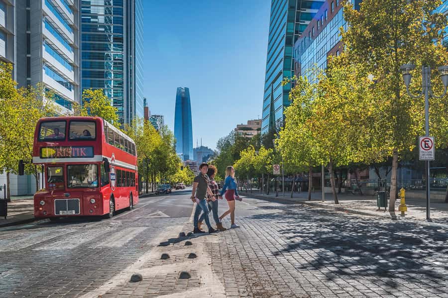 Santiago: Hop-on Hop-off Bus Day Ticket with Audio Guide - Plaza de Armas and the historic center