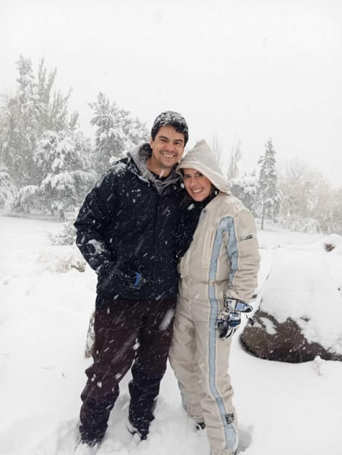 Santiago: Panoramic Snow Tour in Farellones Region. - Plaza de los Pumas and time to play in the snow