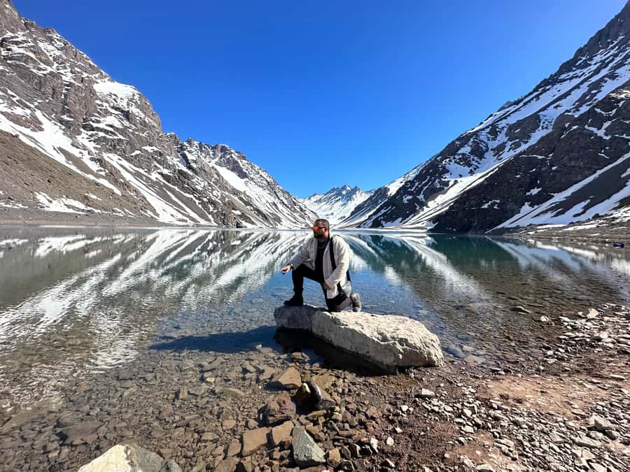 Santiago: Portillo and Laguna del Inca Day Trip with Picnic - Salto del Soldado and the first mountain story