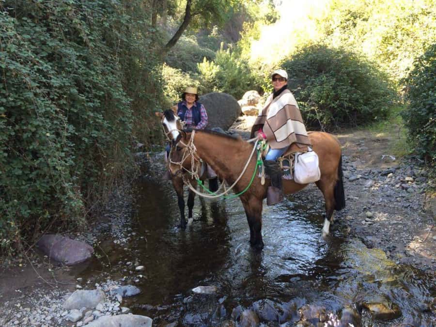 Santiago: Private Andes Foothills Horseback Riding. Half day - Meeting the arriero and seeing a local tradition