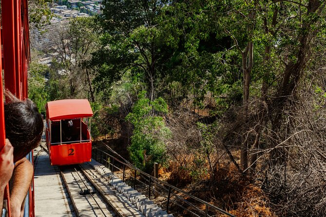 Santiago Skyline: Cable Car & San Cristobal Walking Tour - Seeing Santiago from the cable car