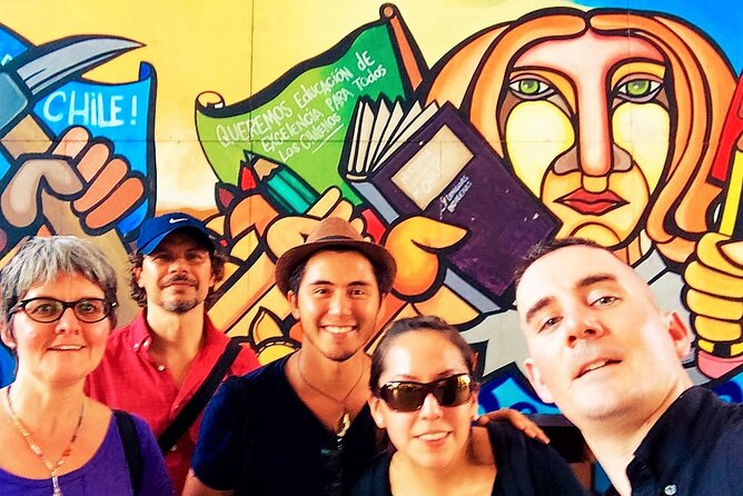 Santiago Stopover Private City Tour Airport Pickup and Drop off - Bellavista, murals, cafes, and Pablo Neruda