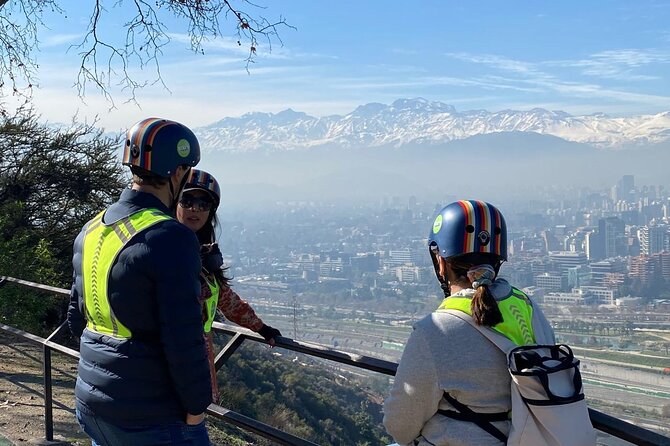 Santiago sunset adventure on an electric scooter tour - Why this route works so well in Santiago